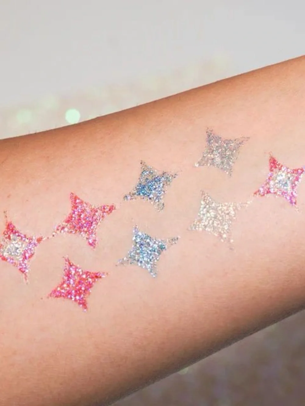 Sparkle Liner Trio Glitter Eyeliner Set - Pink, Red, Blue